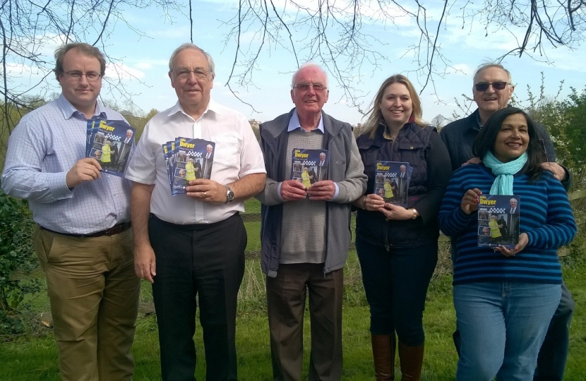 Crime Minister, Karen Bradley MP, joined John and his team in Chester recently